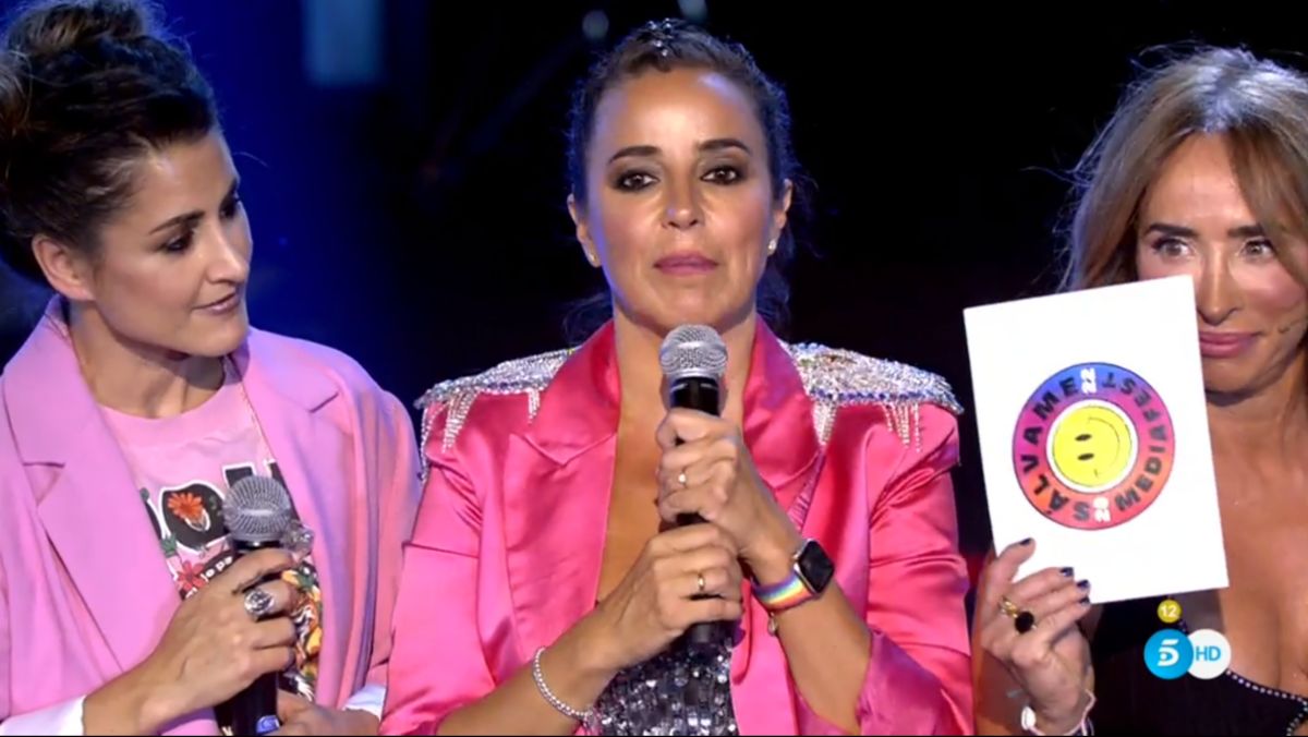 Barei, Carmen Alcayde y María Patiño en el 'Sálvame Mediafest 2022'