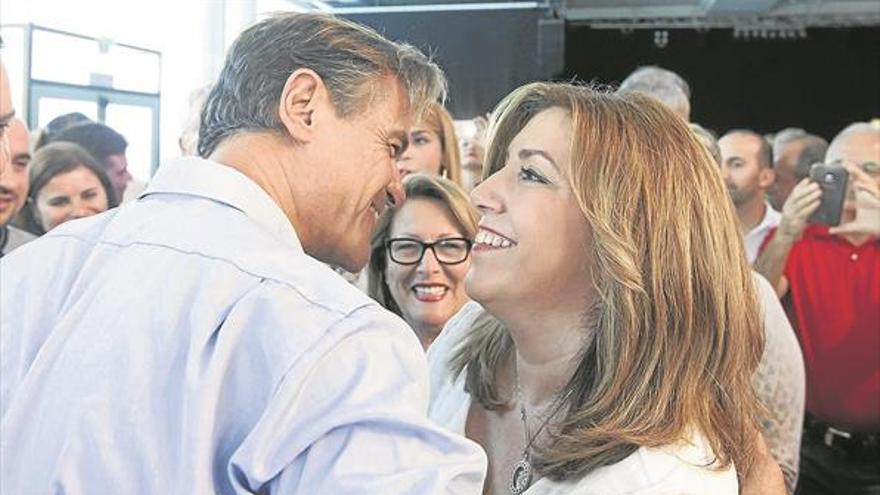 Susana Díaz: «Soy cien por cien PSOE libre de aditivos, pero el PSOE no es mío»