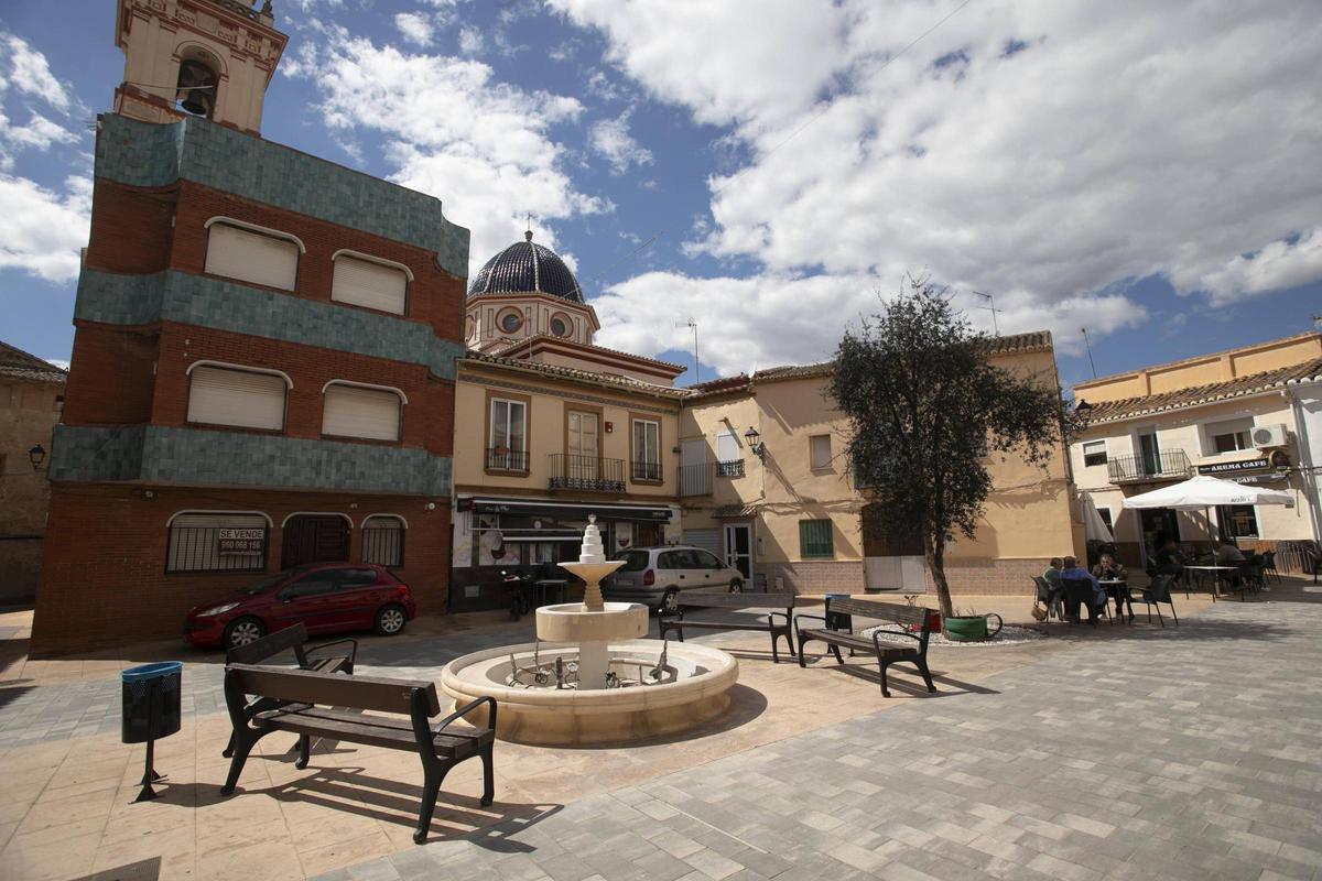 Zona céntrica en Albalat.