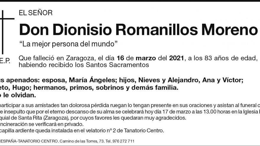 Dionisio Romanillos Moreno