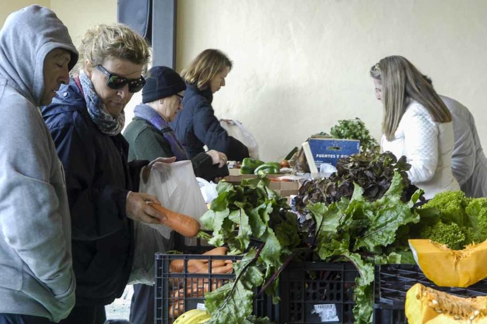 Mercado de berros a 1 euro en Ingenio