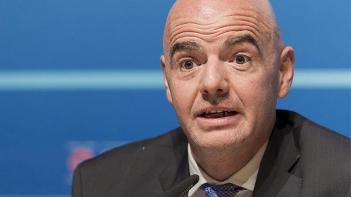 Infantino recibirá el apoyo de la Federación Francesa