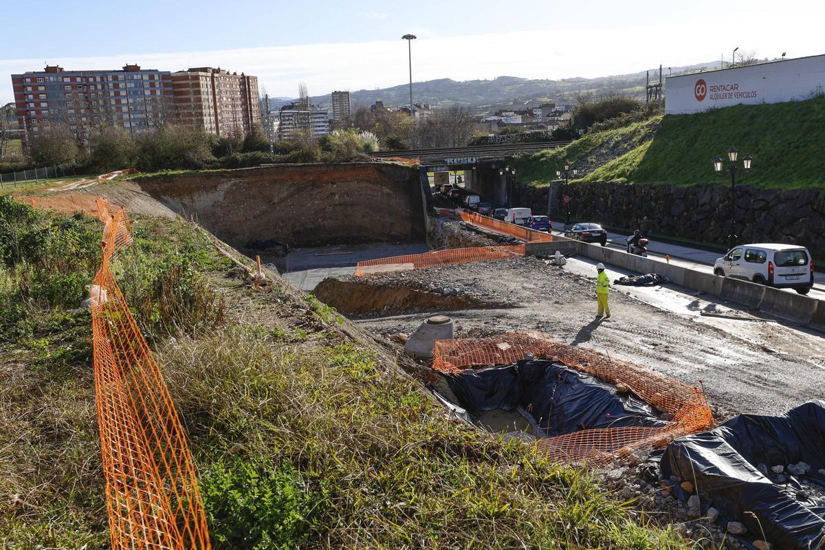 Estado actual de las obras de Luis Oliver.