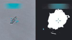 Ataque de las Fuerzas Armadas norteamericanas sobre una embarcación venezolana en el Caribe