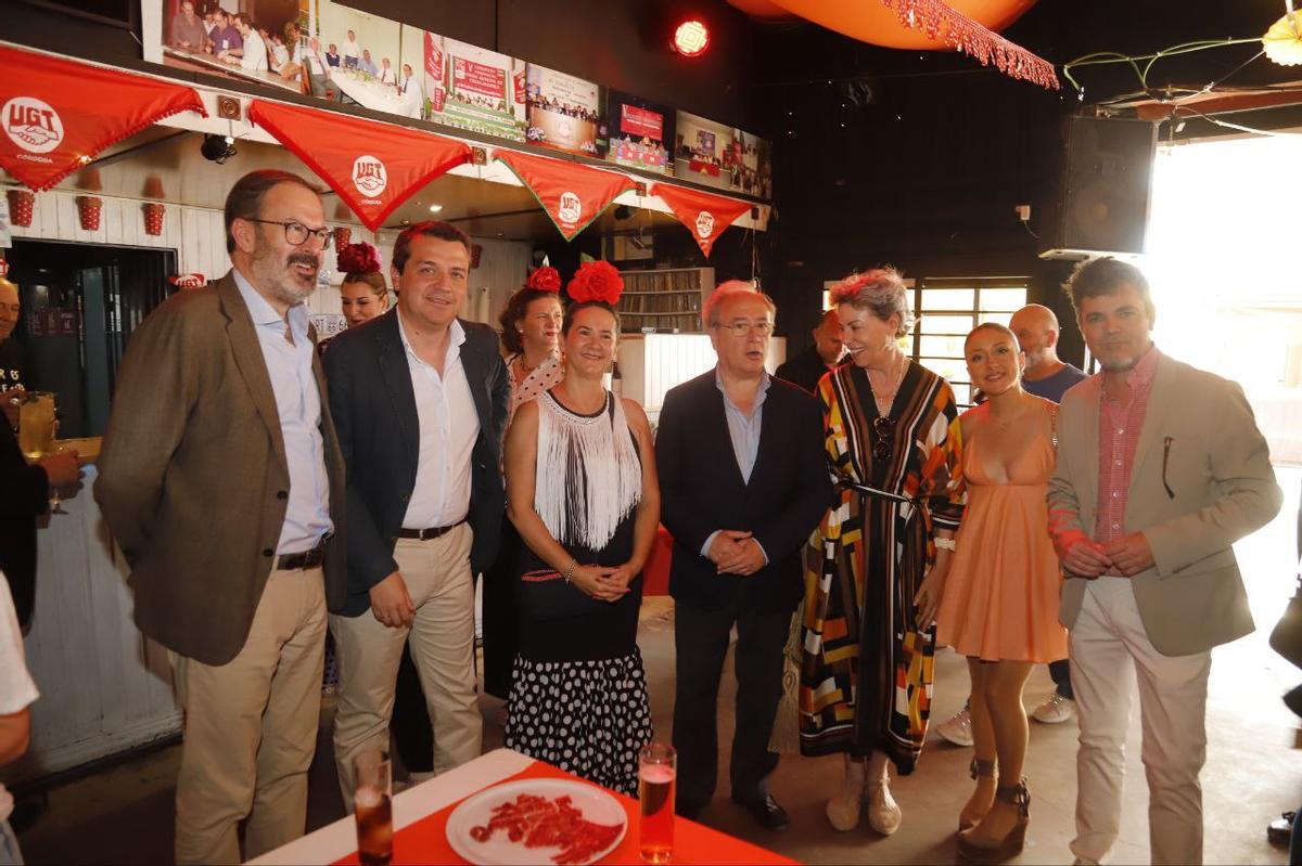 Recepción de UGT en la Feria 2025.