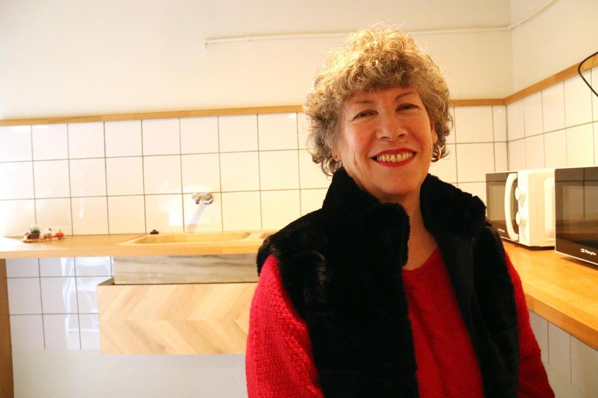 Mercè Moltó, una de les usuàries del projecte