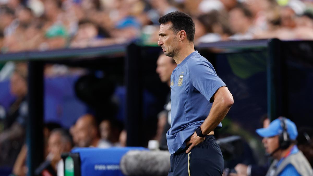 Scaloni, seleccionador argentino