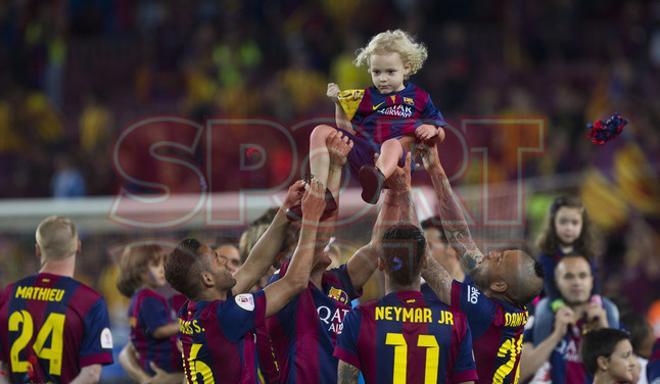 El FC Barcelona, campeón Copa del Rey 2014-2015