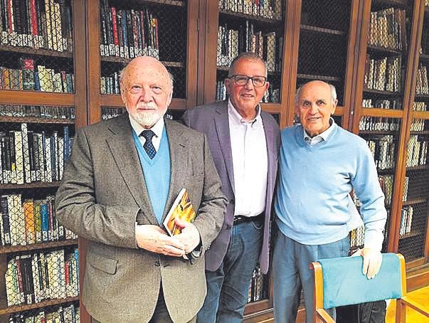Román Piña, Joav Avtaalion y Diego Sabiote.