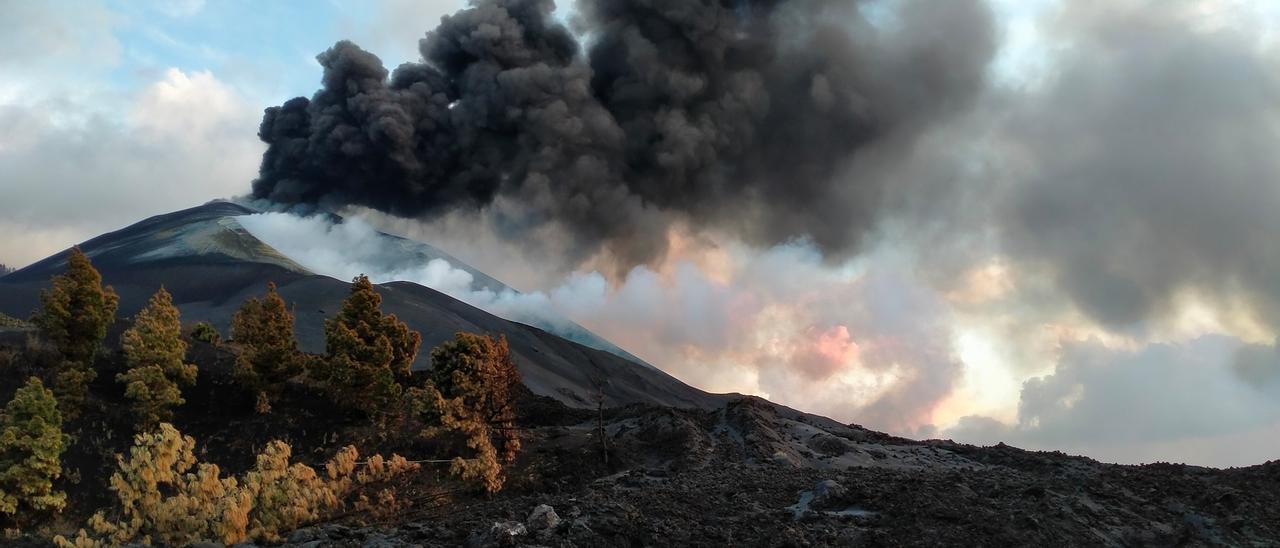 Salida fluida de lava