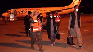 Llega el tercer avión español con 110 evacuados de Afganistán.