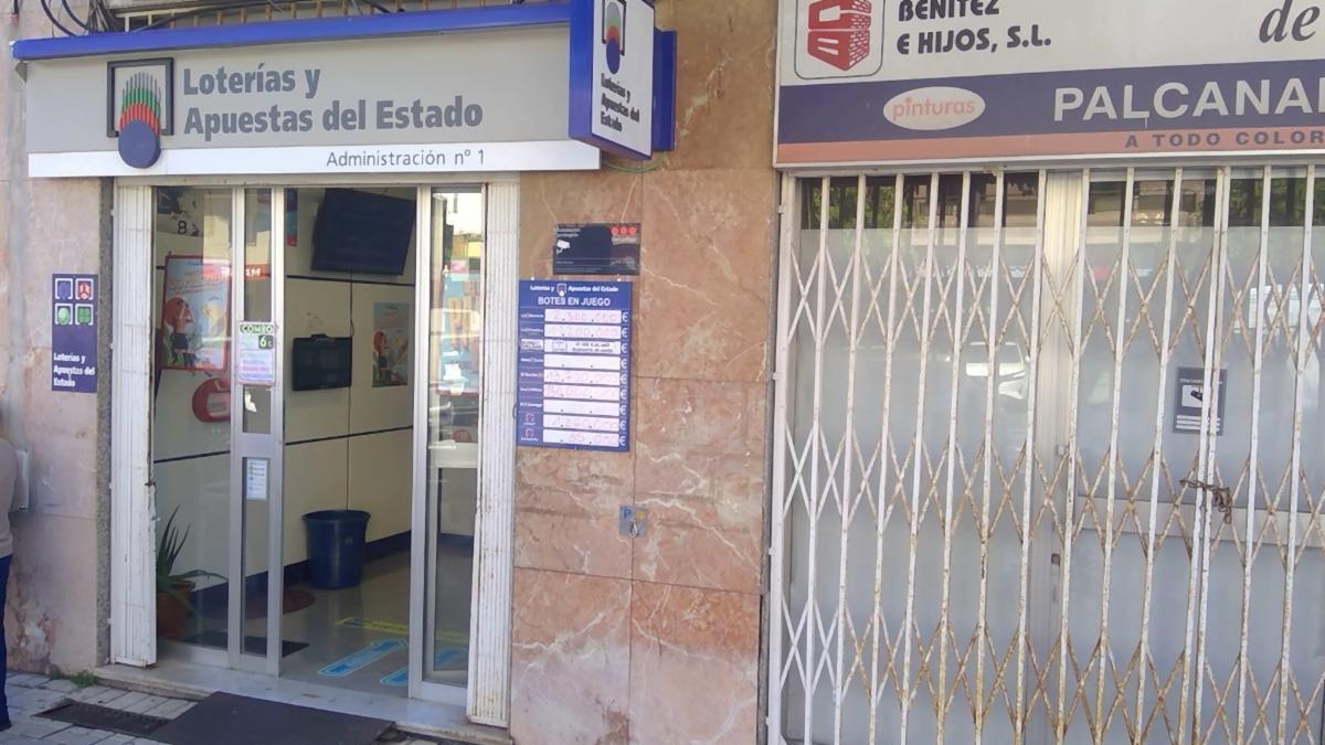 Administración que ha sellado el boleto ganador.