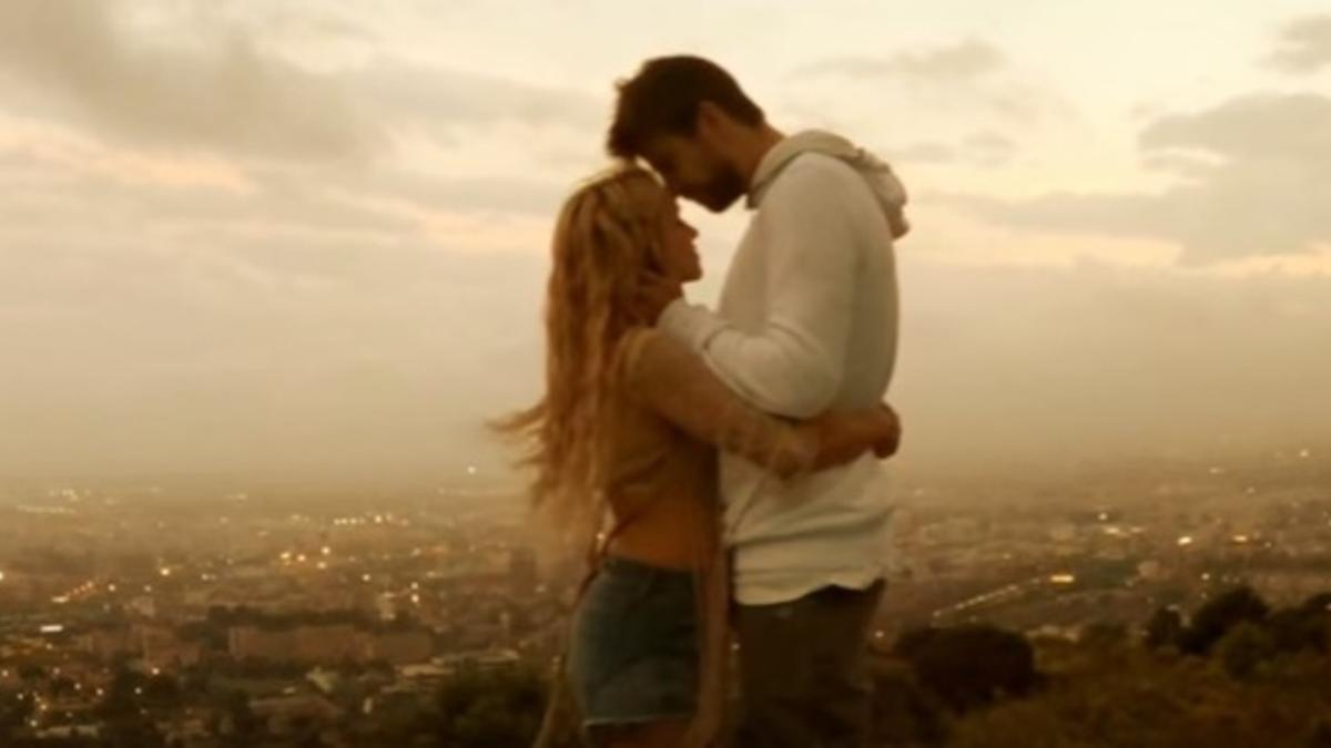 Shakira y Gerard Piqué, juntos en el nuevo videoclip de la cantante colombiana