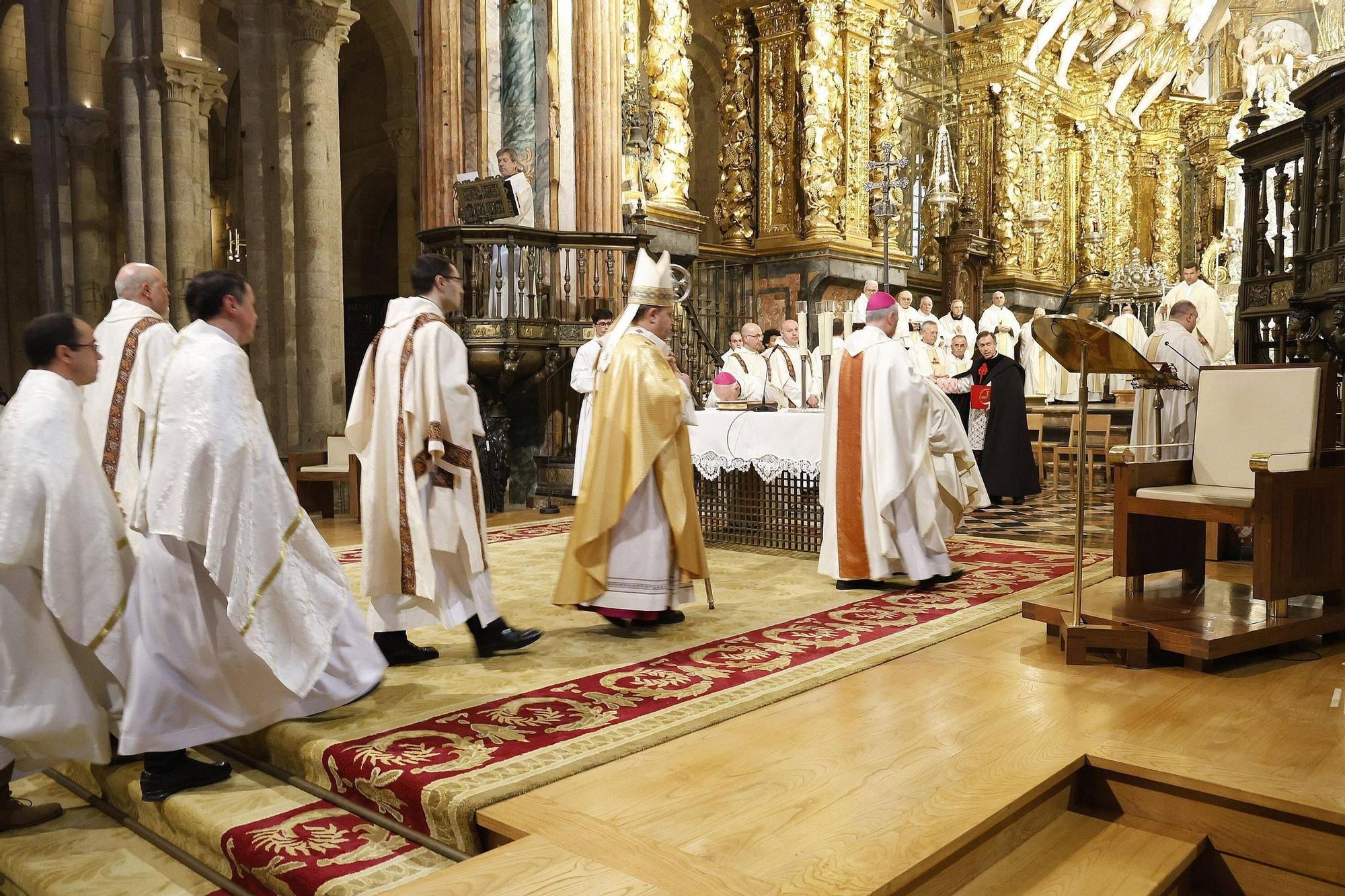 Santa Misa Crismal en la Catedral de Santiago