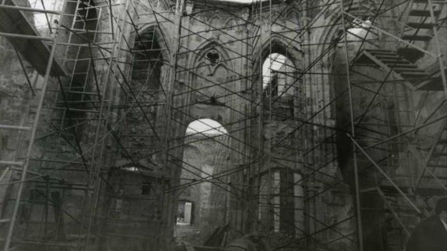 Obras en el conjunto del antiguo convento de San Francisco