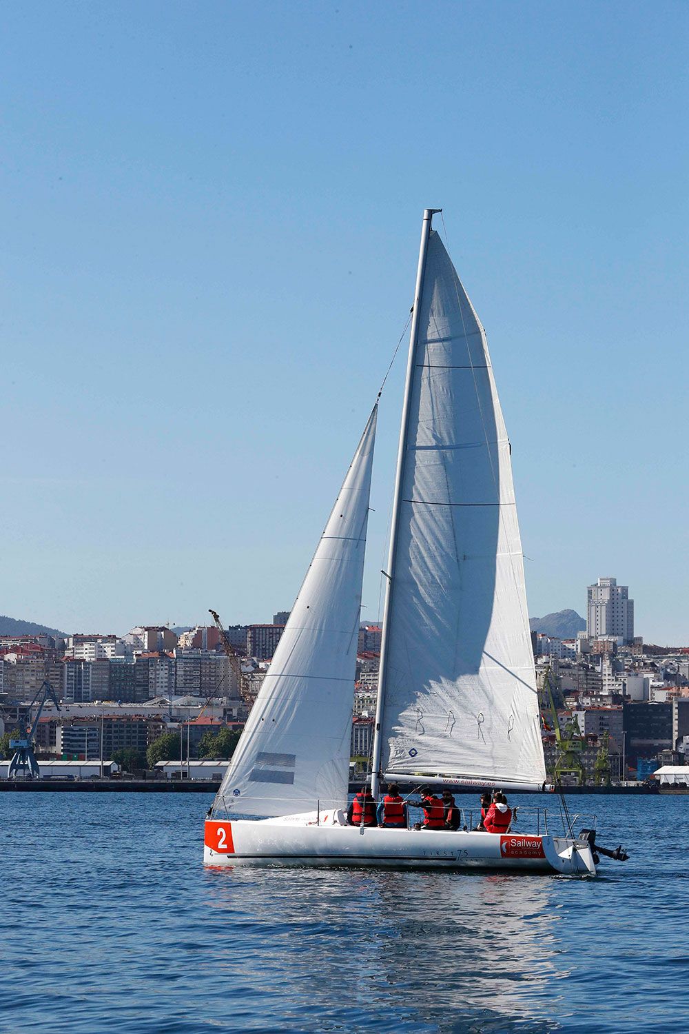 Aulas sobre el agua y libros de viento en la Ría de Vigo