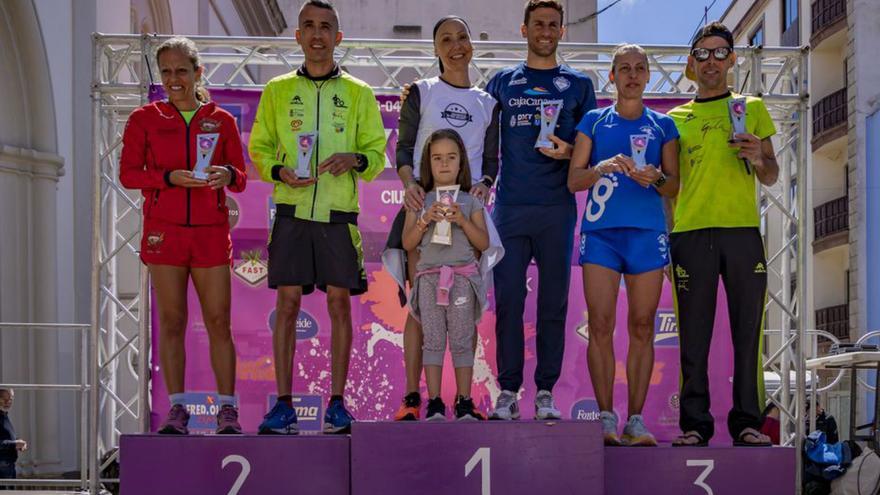 Fran Cabrera Galindo y Sonia Prieto, los más rápidos en Aguere