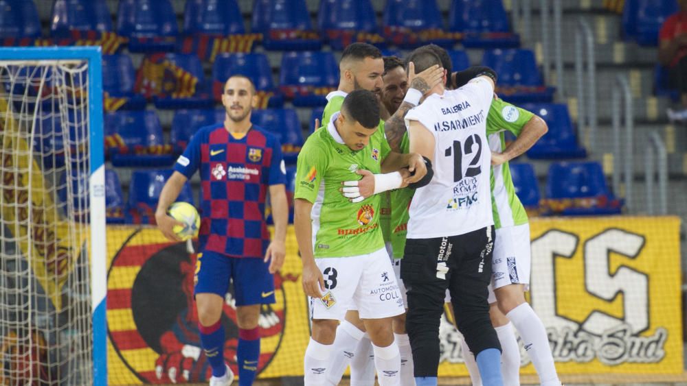 Fútbol Sala. Barcelona-Palma Futsal, 2-3