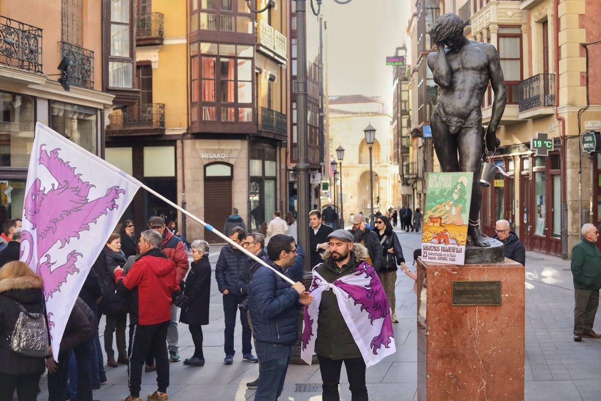 Protesta en Zamora contra el proyecto de extracción de agua del acuífero de Villafáfila