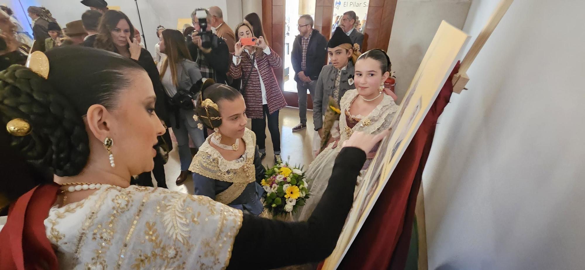 La fiesta de las fallas del Pilar-Sant Francesc con Marina y la corte infantil