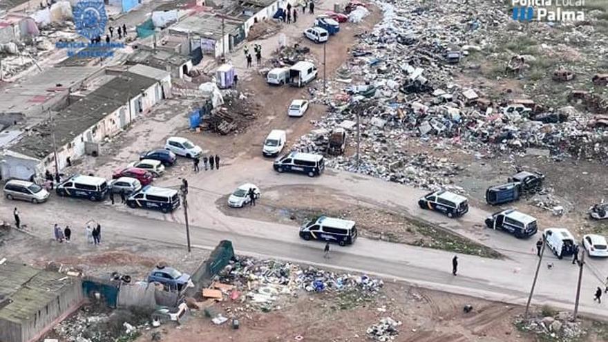 Vigilancia aérea sobre Son Banya