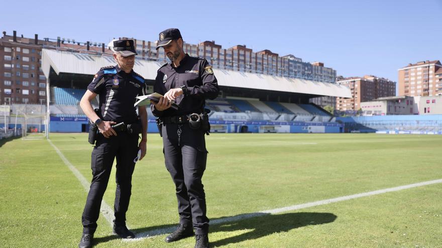 Así será el gran despliegue policial para la final por el ascenso del Avilés: un dispositivo pensado para 15.000 personas