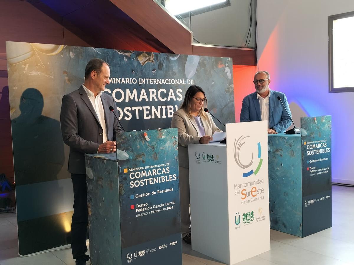 Imagen de la presentación del 19º Seminario Internacional de Comarcas Sostenibles de la Mancomunidad del Sureste.