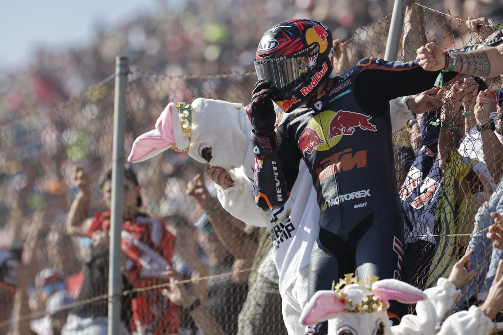 Ambiente en Cheste en la segunda jornada del Gran Premio de Valencia