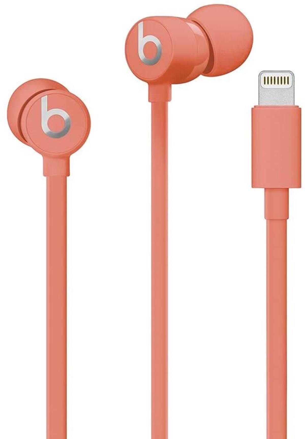 Auriculares urBeats 3 en color coral