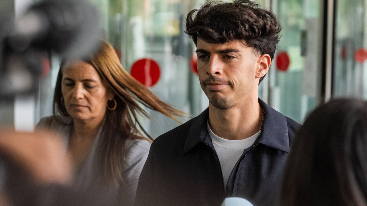 El exjugador del Espanyol, Álvaro Aguado, acusado de agresión sexual vuelve a decir que la relación fue consentida