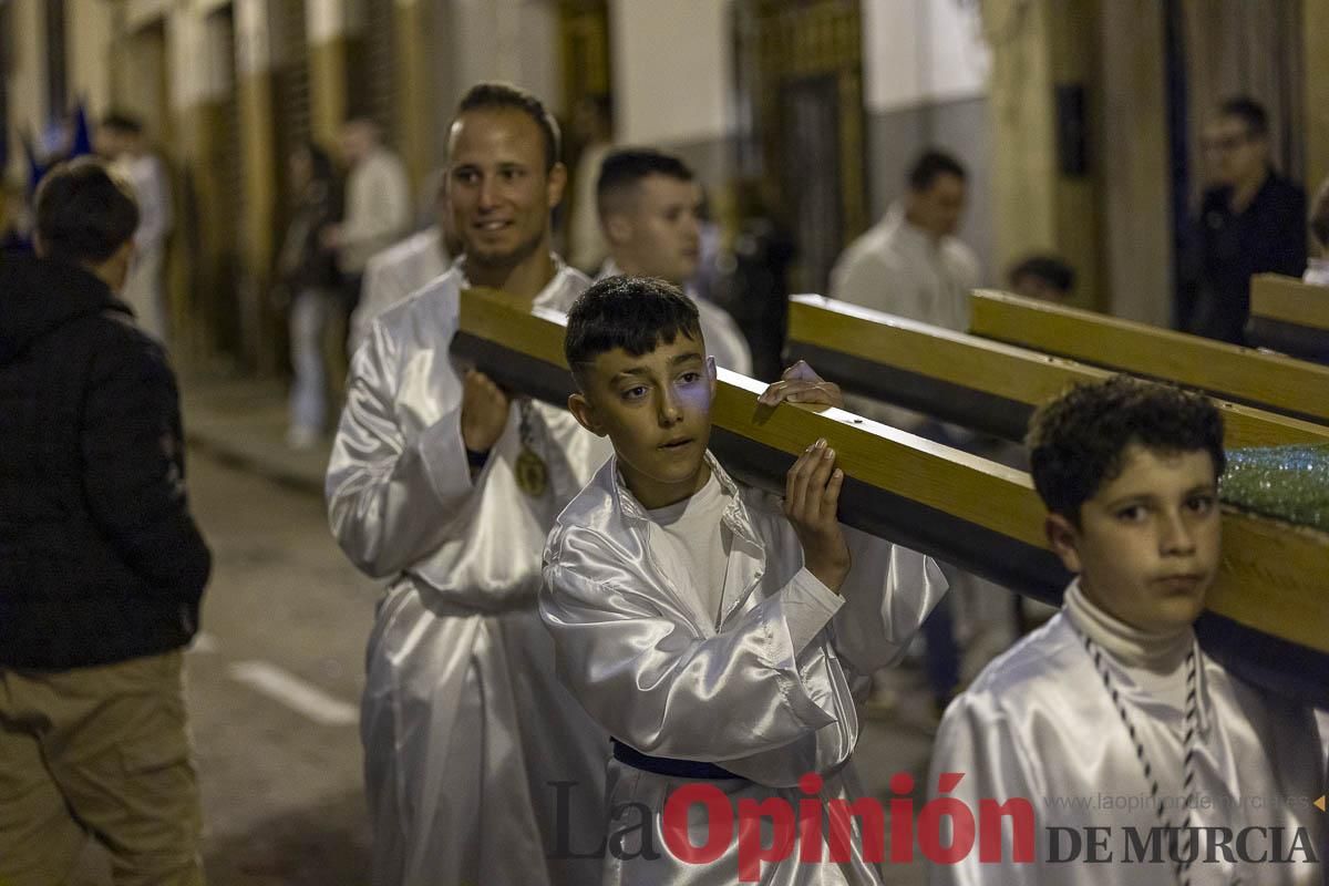 Los niños toman las calles de Caravaca en la procesión de Lunes Santo