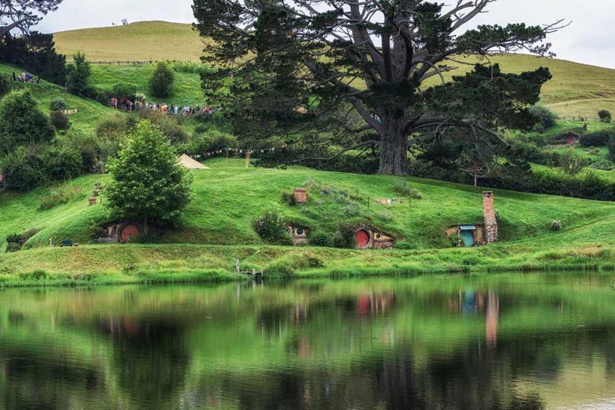 Hobbiton, en Nueva Zelanda