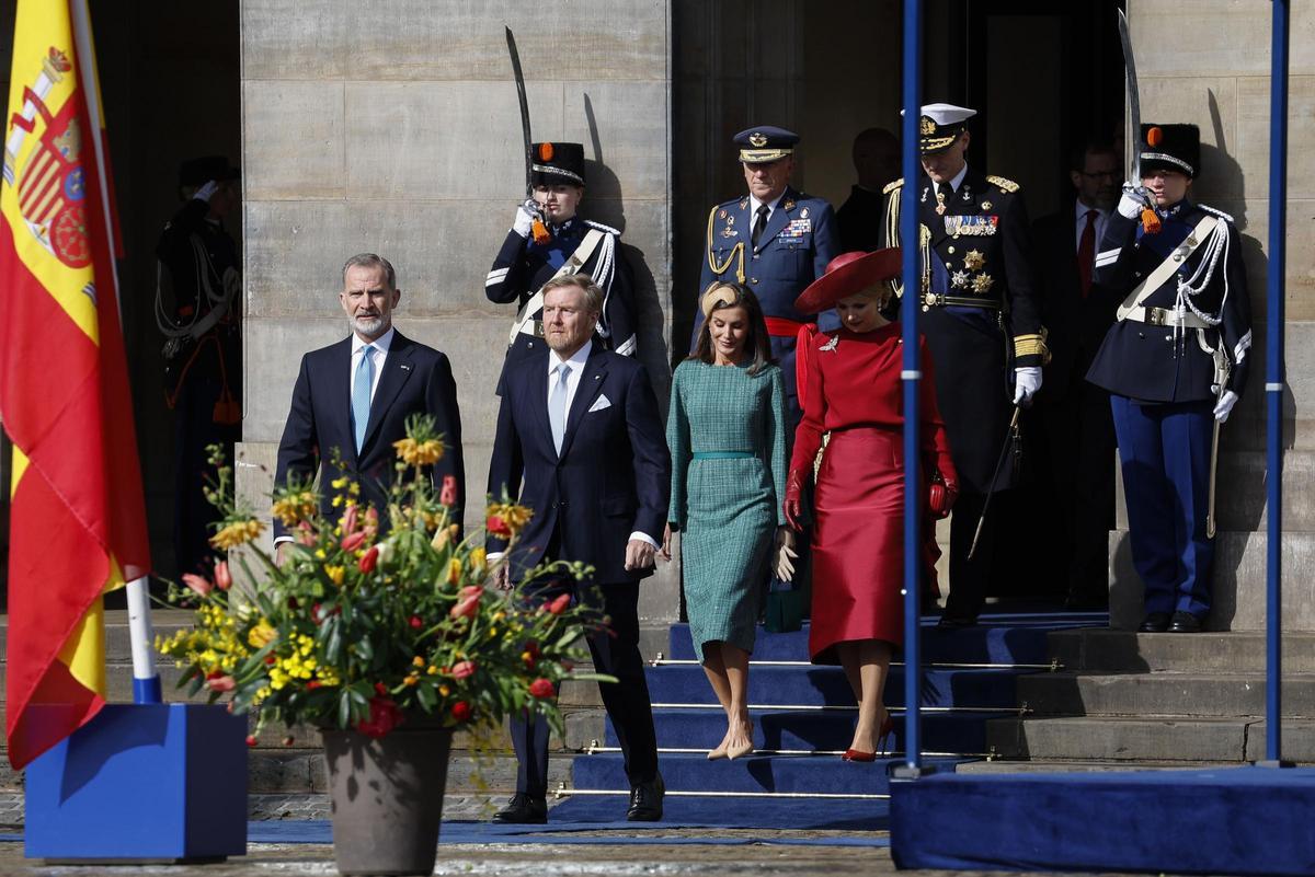 Visita de Estado de los reyes Felipe y Letizia a Países Bajos