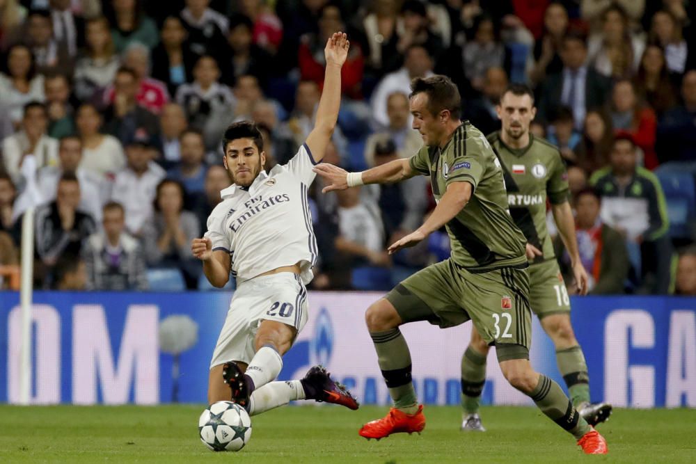 Liga de Campeones: Real Madrid-Legia de Varsovia