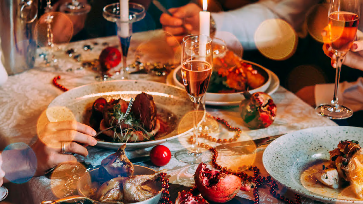 Una taula parada pel sopar de Nadal