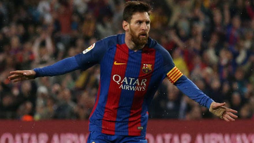 El futbolista del FC Barcelona Leo Messi.