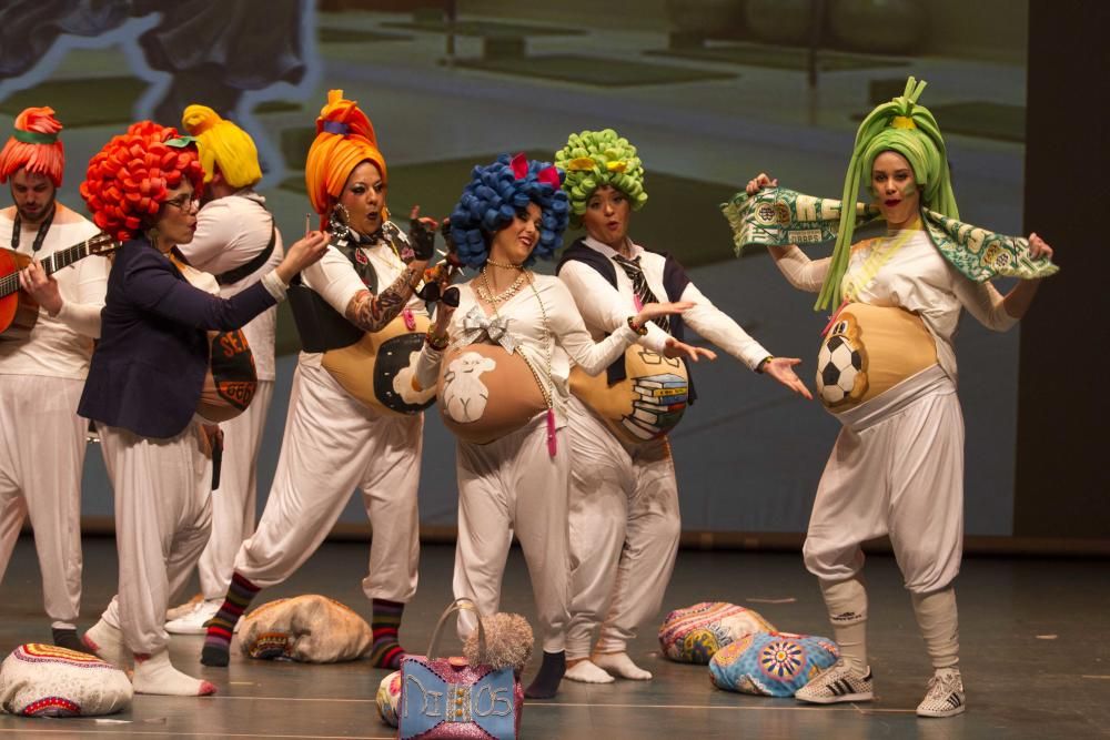 Segunda semifinal concurso nacional de chirigotas del Carnaval de Cartagena 2019