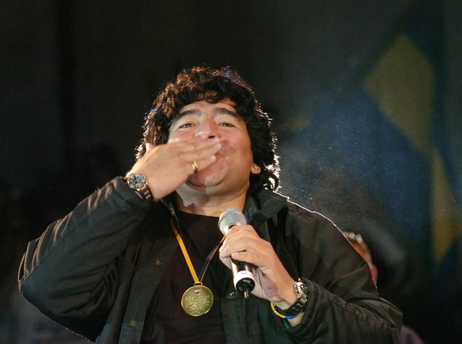 Las mejores imágenes de la vida de Maradona