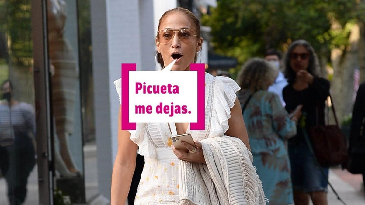 Jennifer Lopez, sorprendida