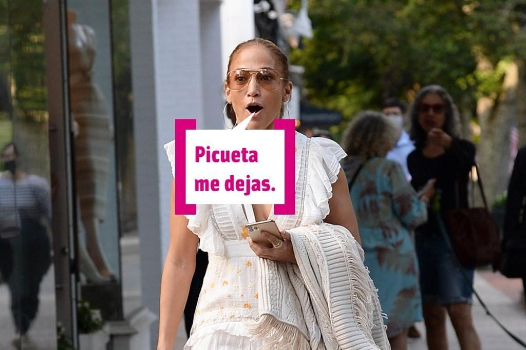 Jennifer Lopez, sorprendida