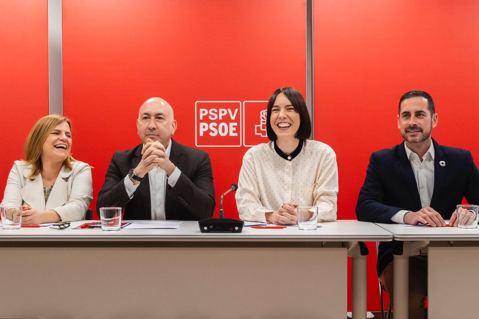 Reunión de la nueva ejecutiva del PSPV