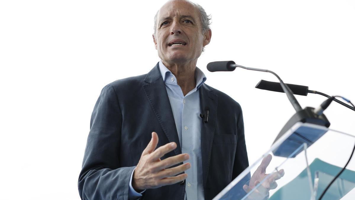 Francisco Camps, en un acto en Valencia.