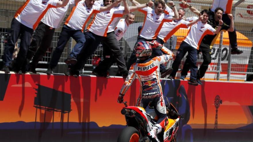 Marc Márquez conquista por sexta vez consecutiva el GP de Las Américas