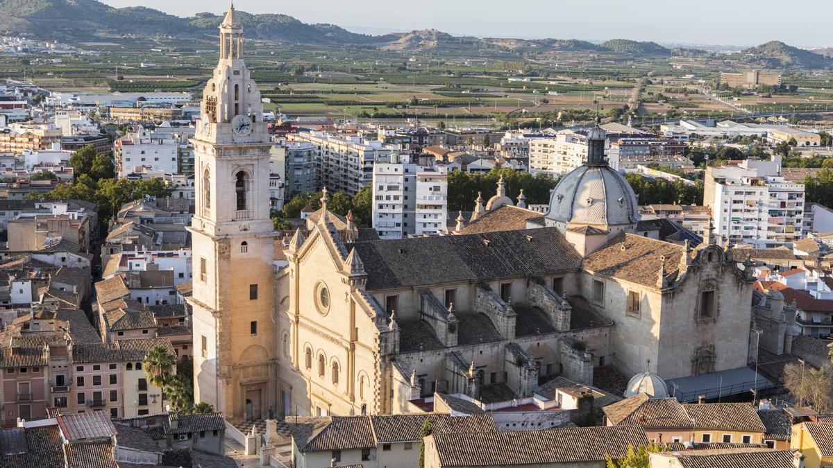 Vista aérea de Xàtiva