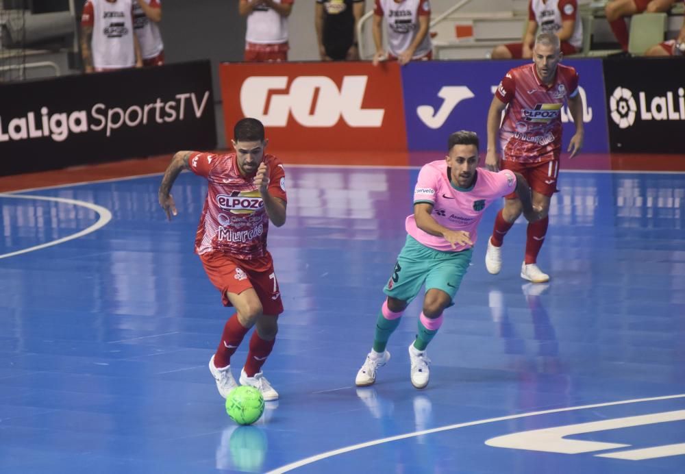 Partido entre ElPozo Murcia y el FC Barcelona