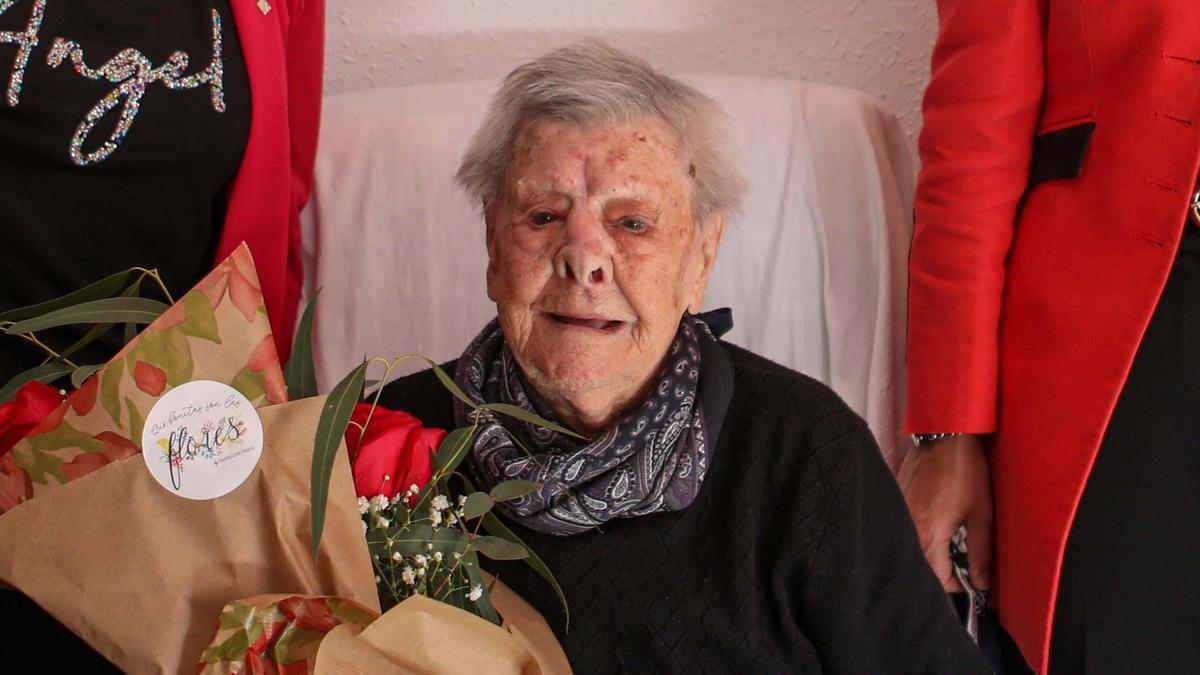 Teresa Castell, la mujer más longeva de Castelló