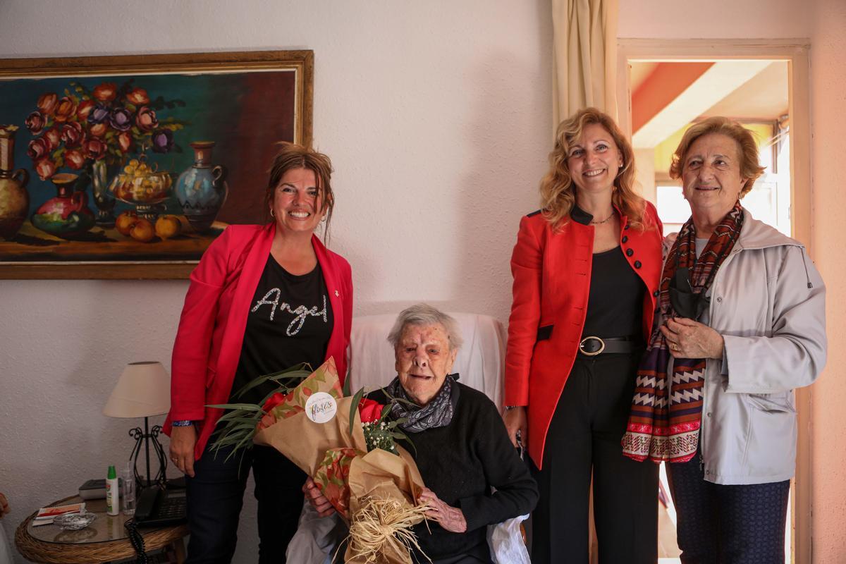 Teresa Castell, la mujer más longeva de Castelló