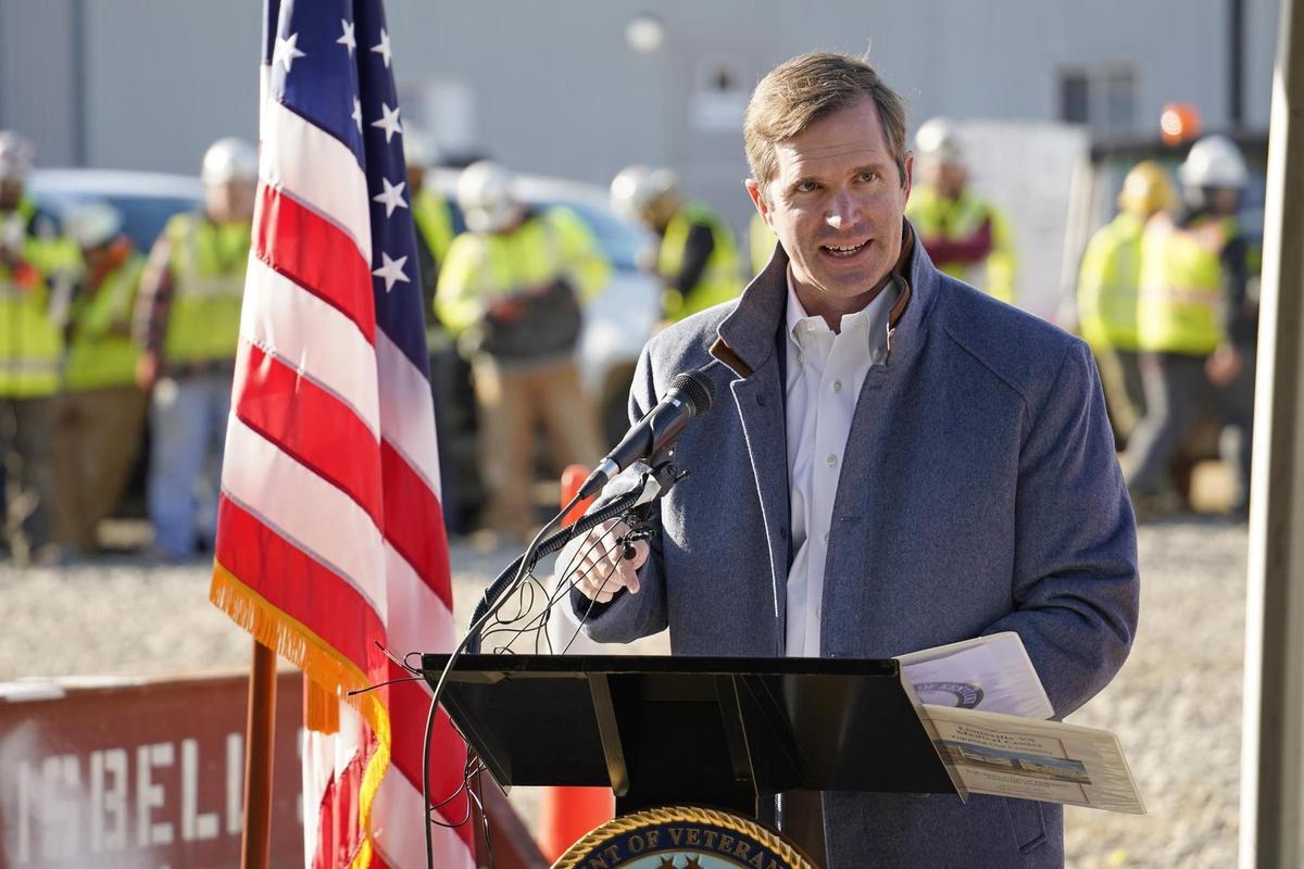 El gobernador de Kentucky, Andy Beshear, en 2023.