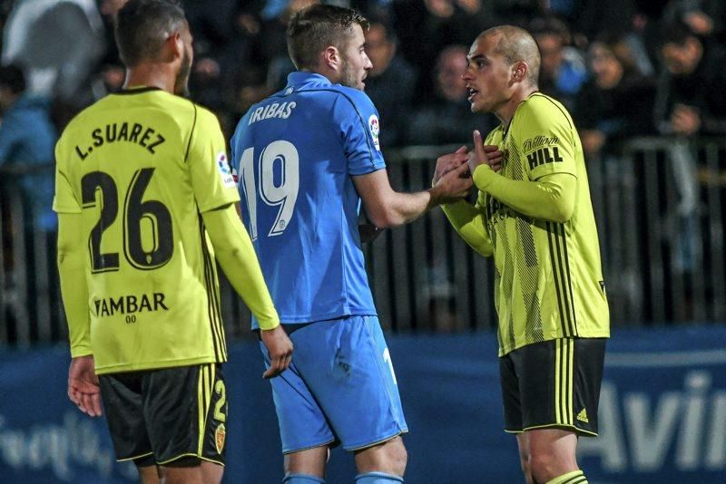 Partido Real Zaragoza contra CF Fuenlabrada