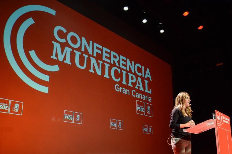 18-01-19. Las Palmas de Gran Canaria. La secretaria federal de Política Municipal del PSOE, Susana Sumelzo, participa en una conferencia política organizada por su partido en Gran Canaria, junto con la alcaldesa de Hospitalet de Llobregat (Barcelona), Nuria Marín, y el exalcalde de San Sebastián Odón Elorza .  FOTO: JOSÉ CARLOS GUERRA.  | 18/01/2019 | Fotógrafo: José Carlos Guerra